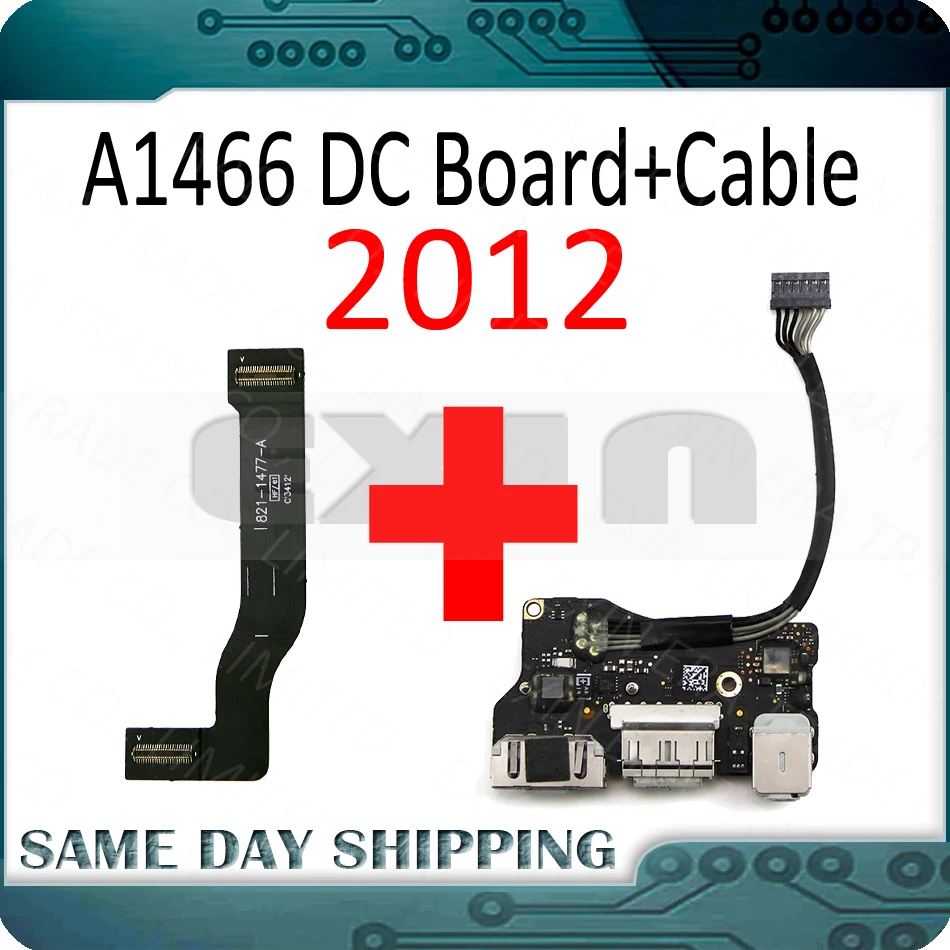 Mid 2012 Genuine A1466 I/O USB Power Audio Board DC Jack for Apple MacBook Air 13" MD231 EMC 2559 820-3214-A 923-0125
Mid 2012 Genuine A1466 I/O USB Power Audio Board DC Jack for Apple MacBook Air 13" MD231 EMC 2559 820-3214-A 923-0125