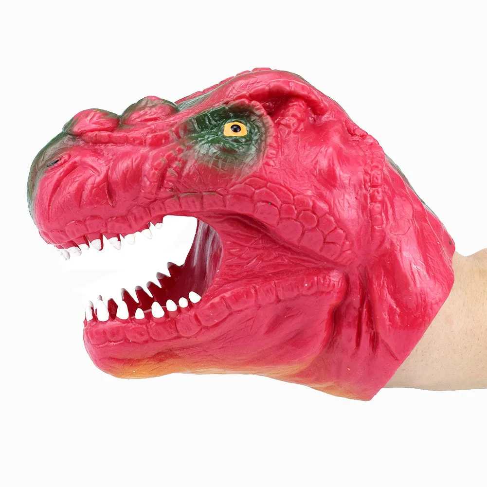 Environmentally Friendly TPR Plastic Jurassic Red T-Rex Dinosaur Hand Puppet Children Story Props
Environmentally Friendly TPR Plastic Jurassic Red T-Rex Dinosaur Hand Puppet Children Story Props