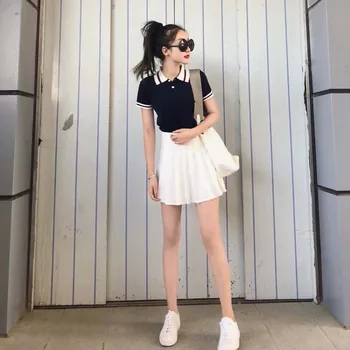 Summer 2019 New Net Red Small Fragrant Wind Foreign Style Age-reducing Nifty Thin Pleated Skirt Very Fairy Two-piece Suit Woman 
Summer 2019 New Net Red Small Fragrant Wind Foreign Style Age-reducing Nifty Thin Pleated Skirt Very Fairy Two-piece Suit Woman