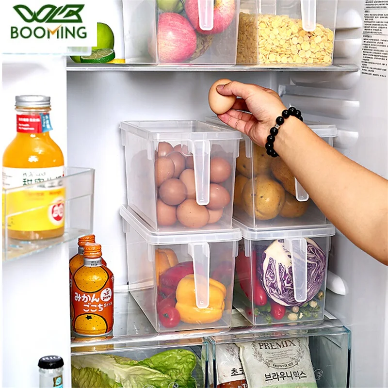 WBBOOMING Plastic Kitchen Transparent Storage Box Grains Beans Storage Contain Sealed Home Organizer Food Container Storage Box
WBBOOMING Plastic Kitchen Transparent Storage Box Grains Beans Storage Contain Sealed Home Organizer Food Container Storage Box