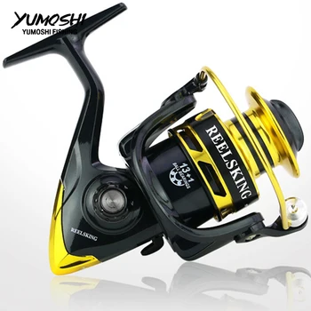 Hot spinning reel 5.1:1 metal spool CNC rocker Spinning wheel 13+1BB series fishing reel pesca molinete fishing feeder SF
Hot spinning reel 5.1:1 metal spool CNC rocker Spinning wheel 13+1BB series fishing reel pesca molinete fishing feeder SF