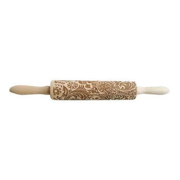 New Pattern Printing Rolling Pin Engraving Embossed Biscuit Dough Stick Kneading Tool Cake Dough Engraved Roller
New Pattern Printing Rolling Pin Engraving Embossed Biscuit Dough Stick Kneading Tool Cake Dough Engraved Roller