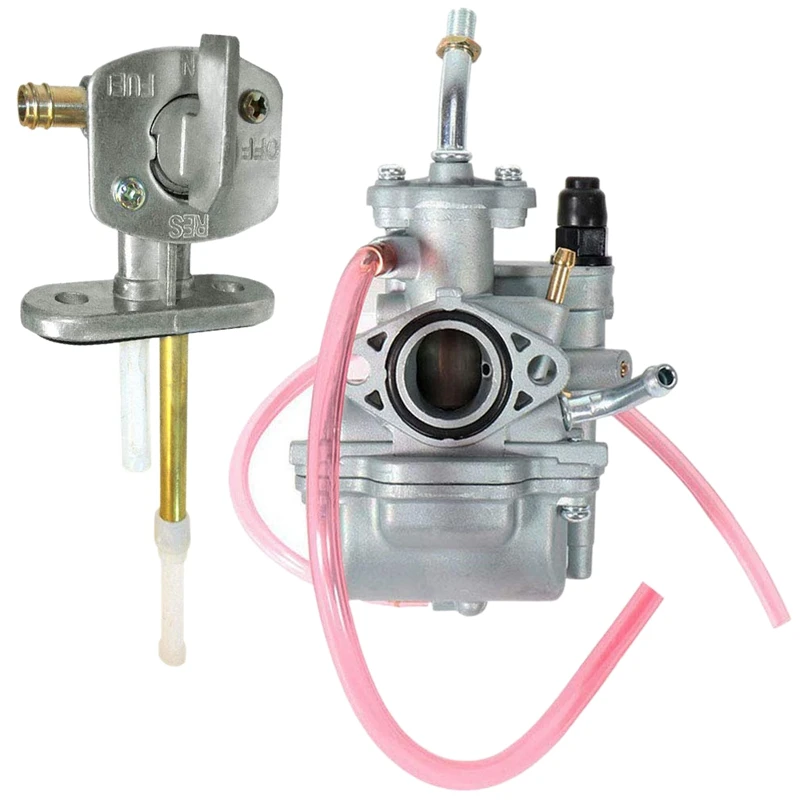 Carburetor with Fuel Switch Valve Petcock for Yamaha TTR90 TTR90E TTR 90 Replace 5HN-14101-00-00 5HN-14101-10-00
Carburetor with Fuel Switch Valve Petcock for Yamaha TTR90 TTR90E TTR 90 Replace 5HN-14101-00-00 5HN-14101-10-00