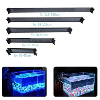 30-135cm Lamp for Aquarium Light Fish Tank Overhead Plant Grow Aquarium lamp Lighting with Adjustable Metal Brackets
30-135cm Lamp for Aquarium Light Fish Tank Overhead Plant Grow Aquarium lamp Lighting with Adjustable Metal Brackets