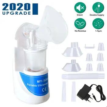 Portable Ultrasonic Handheld Nebulize Inhaler Respirator Humidifier Adult Child Portable Hand-held Atomizer
Portable Ultrasonic Handheld Nebulize Inhaler Respirator Humidifier Adult Child Portable Hand-held Atomizer