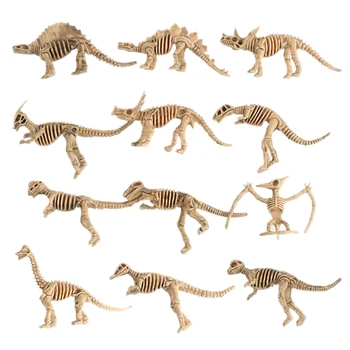 12Pcs Simulation Dinosaur Skeleton Model Figures Kids Toys Favors Home Decor 
12Pcs Simulation Dinosaur Skeleton Model Figures Kids Toys Favors Home Decor