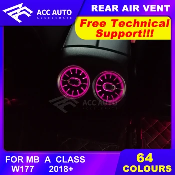 LED Interior Front Console Turbo Style Air Condition AC Vent Outlet for Mercede A/C/ GLC/CLS/E/E-COUPE Class Car Rear Air Vent 
LED Interior Front Console Turbo Style Air Condition AC Vent Outlet for Mercede A/C/ GLC/CLS/E/E-COUPE Class Car Rear Air Vent