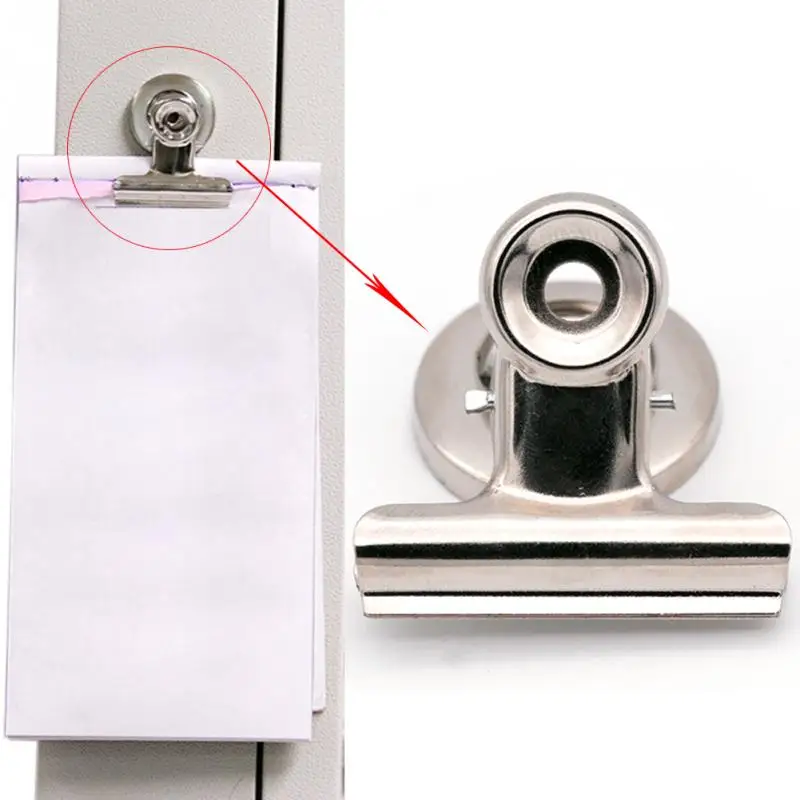 10pcs/lot Stainless Steel Durable Magnetic Clip Useful Refrigerator Hook Clips Memo Note Message Holder Clamp Office Supplies
10pcs/lot Stainless Steel Durable Magnetic Clip Useful Refrigerator Hook Clips Memo Note Message Holder Clamp Office Supplies