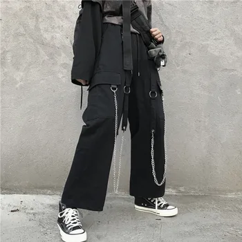 Korea 2020 Spring Vintage Patchwork Joggers Sweatpants Harajuku Woman Trousers Elastics Loose High Waist Pants ZA2511 
Korea 2020 Spring Vintage Patchwork Joggers Sweatpants Harajuku Woman Trousers Elastics Loose High Waist Pants ZA2511