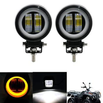 2PCS 3Inch 20W 12V 24V 6500K Waterproof Round LED Night Bar Lights Portable Spotlights Motorcycle Offroad Truck Driving Car Boat
2PCS 3Inch 20W 12V 24V 6500K Waterproof Round LED Night Bar Lights Portable Spotlights Motorcycle Offroad Truck Driving Car Boat
