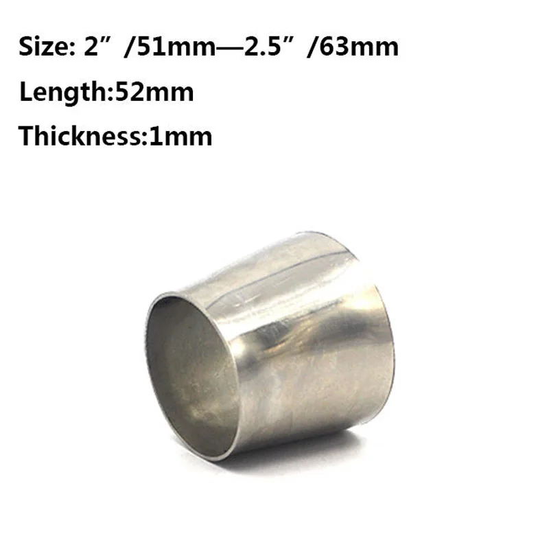 Stainless Steel Welding Car Automobile Exhaust Pipe Reducer Adapter 38mm-80mm US
Stainless Steel Welding Car Automobile Exhaust Pipe Reducer Adapter 38mm-80mm US