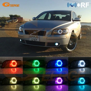 For Volvo S40 II V50 2004 2005 2006 2007 pre Facelift RF remote Bluetooth APP Multi-Color Ultra bright RGB LED Angel Eyes kit
For Volvo S40 II V50 2004 2005 2006 2007 pre Facelift RF remote Bluetooth APP Multi-Color Ultra bright RGB LED Angel Eyes kit