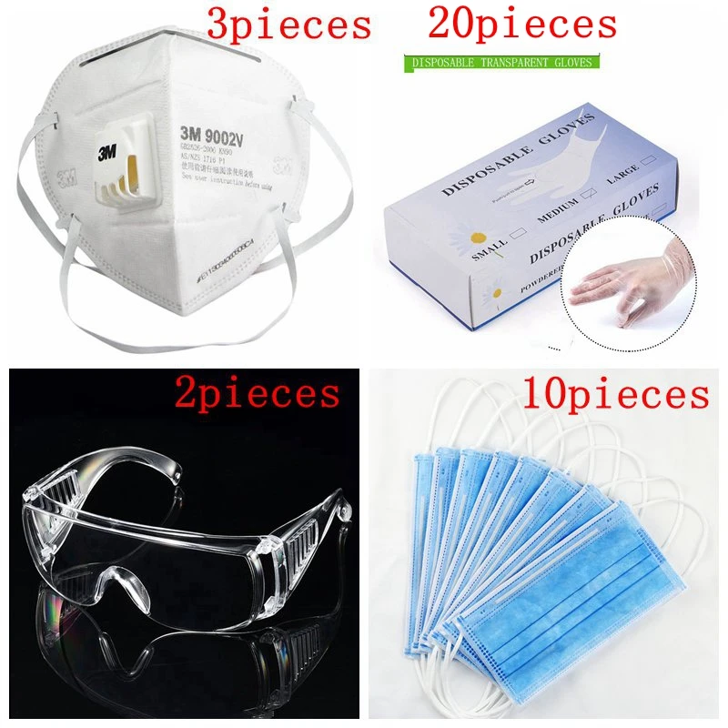 35pcs/lot mask 9002v Anti-fog Masks Virus protection suit 50 pieces disposable transparent gloves QT007
35pcs/lot mask 9002v Anti-fog Masks Virus protection suit 50 pieces disposable transparent gloves QT007