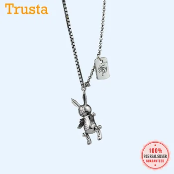 Trustdavis 925 Sterling Silver Necklace Jewelry Tag Rabbit Pendant Short Necklace For Danghter Girls Friends Birthday Gift DA475
Trustdavis 925 Sterling Silver Necklace Jewelry Tag Rabbit Pendant Short Necklace For Danghter Girls Friends Birthday Gift DA475
