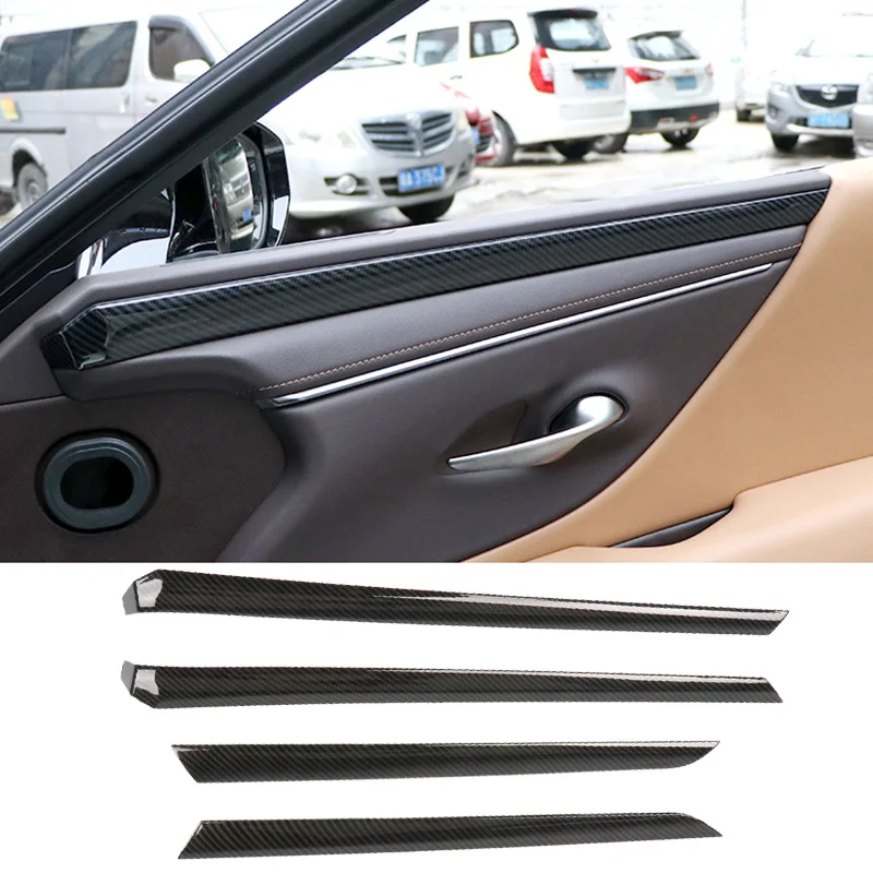 Car Styling 4pcs ABS Car Interior Door Moulding Stripes Cover Trim for Lexus ES350 ES300h 2019-2020
Car Styling 4pcs ABS Car Interior Door Moulding Stripes Cover Trim for Lexus ES350 ES300h 2019-2020