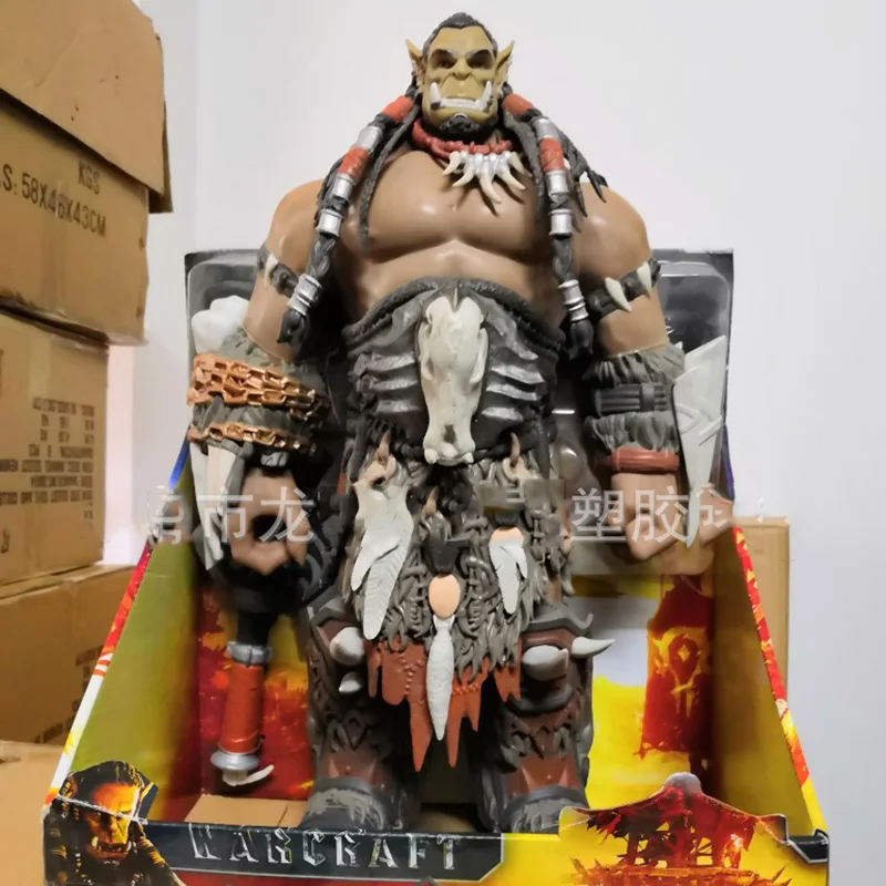 48cm World of Warcraft Durotan Action Figure Anime Frostwolf Clan Chief Orcs PVC Collection Model Dolls Toys for Boys Gifts
48cm World of Warcraft Durotan Action Figure Anime Frostwolf Clan Chief Orcs PVC Collection Model Dolls Toys for Boys Gifts