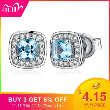 JewelryPalace Cushion Genuine Sky Blue Topaz Stud Earrings 925 Sterling Silver Earrings for Women Earings Fashion Jewelry
JewelryPalace Cushion Genuine Sky Blue Topaz Stud Earrings 925 Sterling Silver Earrings for Women Earings Fashion Jewelry