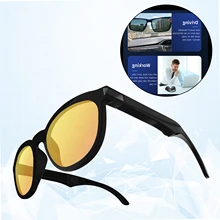 G4 Smart Glasses Wireless Bluetooth Sunglasses Bone Conduction Headphone Open Ear Headset Hand-Free Calling Music
G4 Smart Glasses Wireless Bluetooth Sunglasses Bone Conduction Headphone Open Ear Headset Hand-Free Calling Music