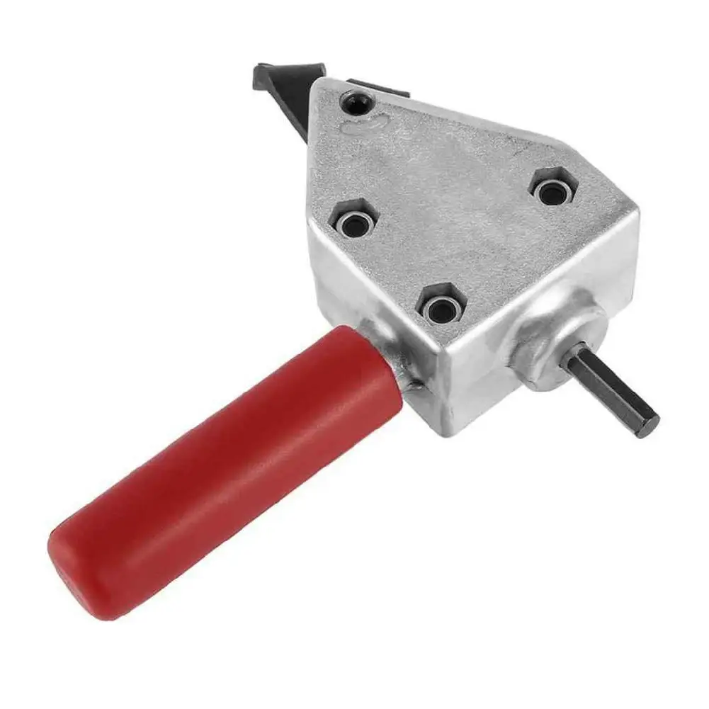1/4in Nibble Metal Cutting Sheet Nibble Cutter HCS Drill Shear Attachment Electric Scissors for Power Tool Accessories
1/4in Nibble Metal Cutting Sheet Nibble Cutter HCS Drill Shear Attachment Electric Scissors for Power Tool Accessories