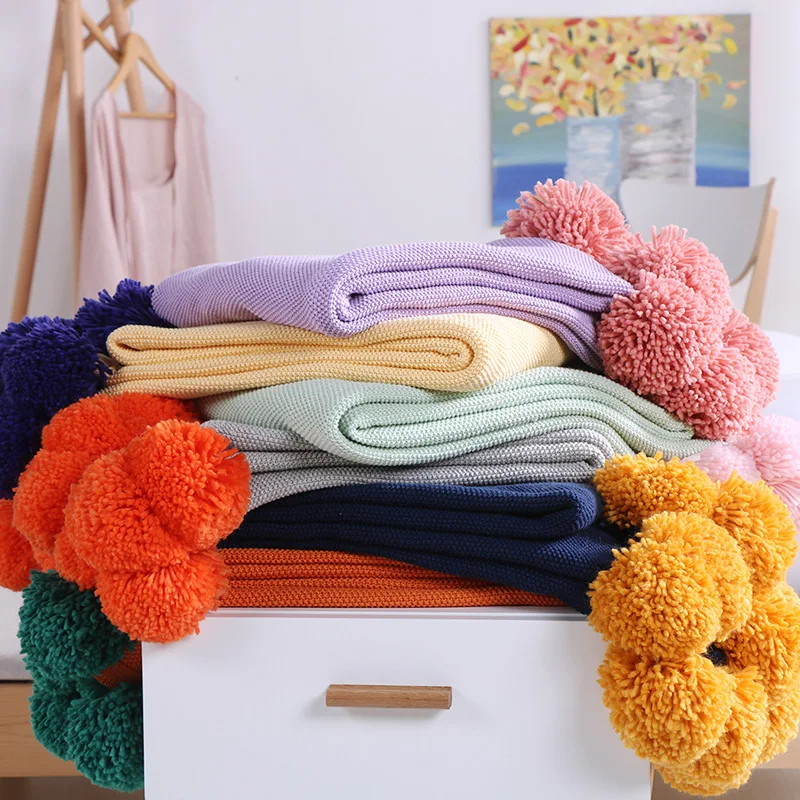 Eva Rueijing Textile New Style Pure Cotton Northern European-Style Spring And Summer Blanket Nap Blanket Chunky Yarn INS Hot Sel
Eva Rueijing Textile New Style Pure Cotton Northern European-Style Spring And Summer Blanket Nap Blanket Chunky Yarn INS Hot Sel