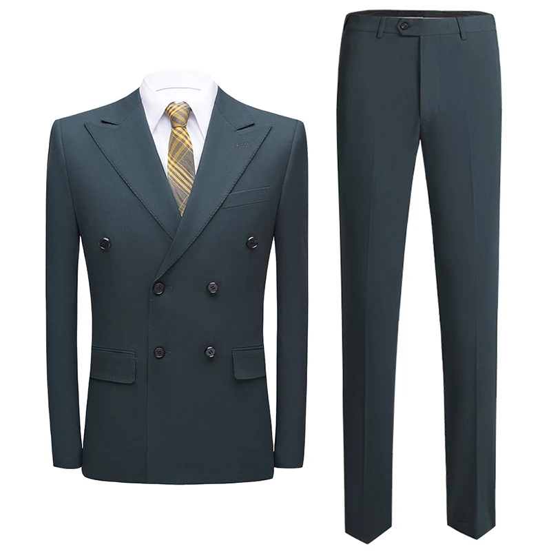 Men Suit Slim Business Formal Causal Double Breasted Suits Wedding Korean Style Office Work Daily Life Party Banquet Two Pieces
Men Suit Slim Business Formal Causal Double Breasted Suits Wedding Korean Style Office Work Daily Life Party Banquet Two Pieces