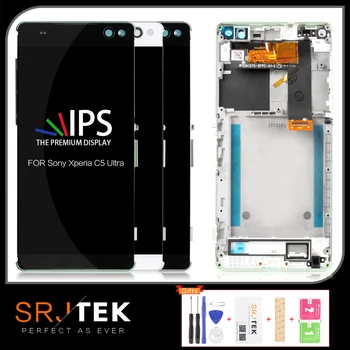 Tested 6.0" 1920x1080 Display For SONY Xperia C5 LCD Touch Screen Digitizer C5 Ultra Display Screen E5506 E5533 E5563 E5553
Tested 6.0" 1920x1080 Display For SONY Xperia C5 LCD Touch Screen Digitizer C5 Ultra Display Screen E5506 E5533 E5563 E5553