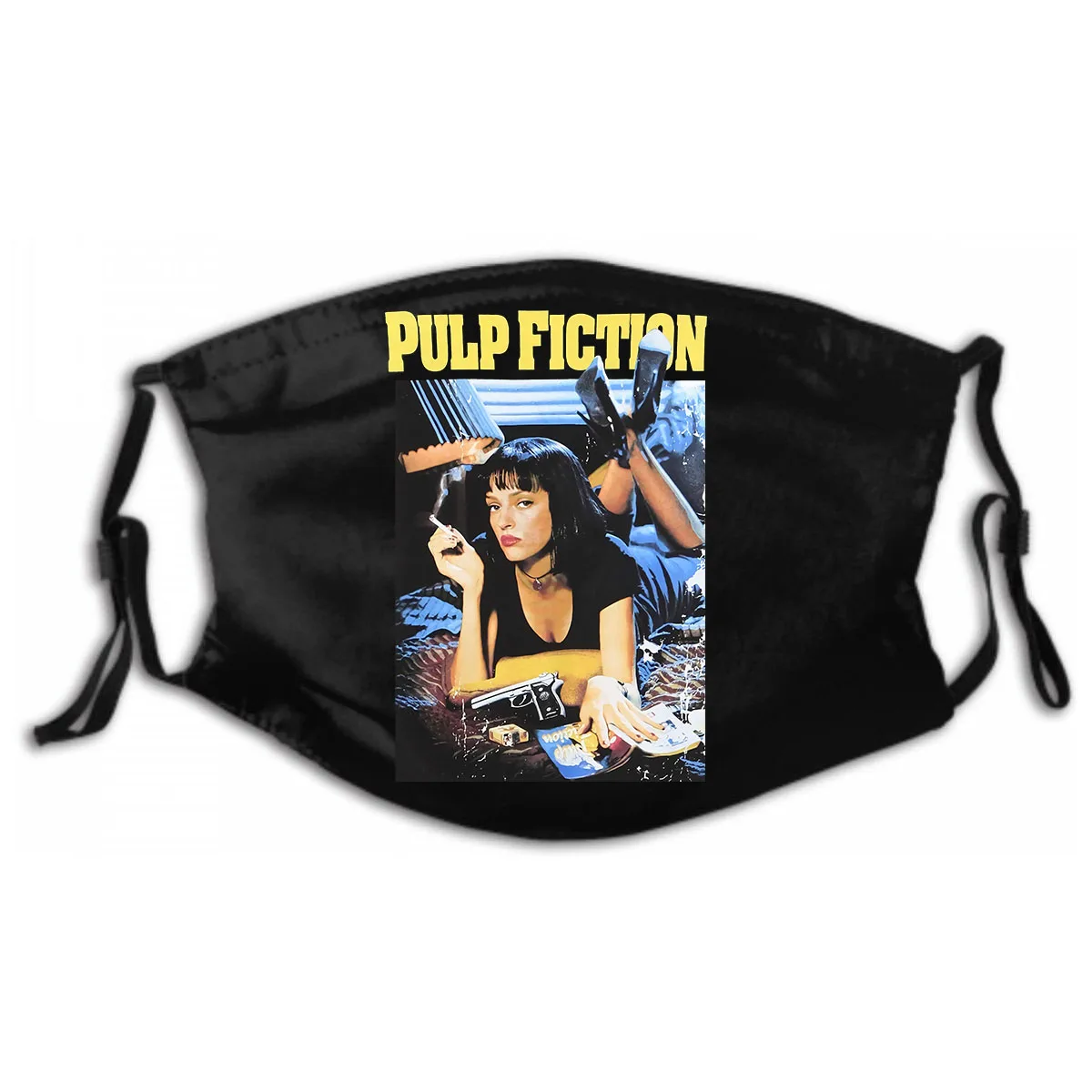 Brand New Pulp Fiction Reusable Mask with PM2.5 Filters 5 Layers of Protection for Unisex Black 1994 Classic Film Mask Washable
Brand New Pulp Fiction Reusable Mask with PM2.5 Filters 5 Layers of Protection for Unisex Black 1994 Classic Film Mask Washable