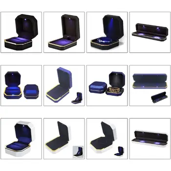 1PC Luxury Pendant Box, Square Velvet Wedding Ring Case Jewelry Gift Box with LED
1PC Luxury Pendant Box, Square Velvet Wedding Ring Case Jewelry Gift Box with LED