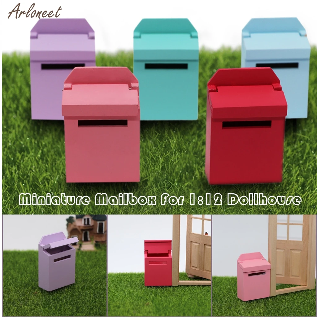 Miniature Wooden Furniture Colorful Outside Postbox Mailbox For 1:12 Dollhouse Decoration Miniature Dolls Simulation Home Toy
Miniature Wooden Furniture Colorful Outside Postbox Mailbox For 1:12 Dollhouse Decoration Miniature Dolls Simulation Home Toy
