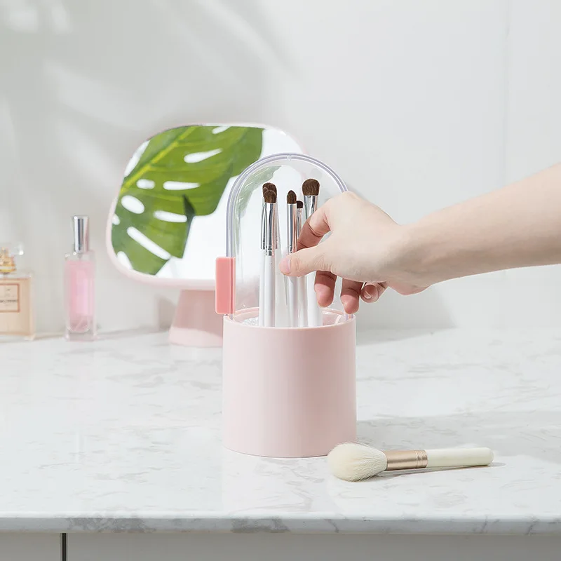 Transparent Cosmetic Brush Storage Bucket Dust-proof Pen Holder Brush Desktop Storage Box with Pearl Eyeshadow Brush Organizer
Transparent Cosmetic Brush Storage Bucket Dust-proof Pen Holder Brush Desktop Storage Box with Pearl Eyeshadow Brush Organizer