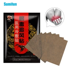 8Pcs Chinese Scorpion Venom Pain Relief Plaster Pain Patch for Joint Back Knee Rheumatism Arthritis Pain Relief Balm Sticker
8Pcs Chinese Scorpion Venom Pain Relief Plaster Pain Patch for Joint Back Knee Rheumatism Arthritis Pain Relief Balm Sticker