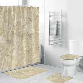 Bathroom Set Waterproof Shower Curtain Non-slip Mats Bath Carpets Toilet Seat Cover Lid Floor Mat Bathroom Decor 180cmx180cm
Bathroom Set Waterproof Shower Curtain Non-slip Mats Bath Carpets Toilet Seat Cover Lid Floor Mat Bathroom Decor 180cmx180cm