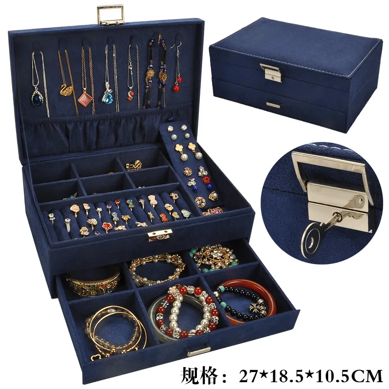 Large Capacity Cosmetic Storage Box Makeup Drawer Organizer Jewelry Nail Polish Makeup Container Desktop Sundries Storage Box
Large Capacity Cosmetic Storage Box Makeup Drawer Organizer Jewelry Nail Polish Makeup Container Desktop Sundries Storage Box