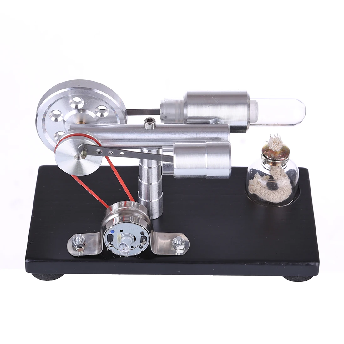 (Customized)γ-shape Stirling Engine Generator Model Science Educational Stem Toy with LED Lights Voltage Digital Display Meter
(Customized)γ-shape Stirling Engine Generator Model Science Educational Stem Toy with LED Lights Voltage Digital Display Meter