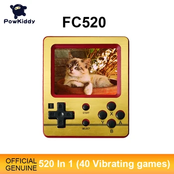 POWKIDDY FC520 New Pocket Handheld Video Game Console 8-Bit FC Games 40 Vibration Function Retro Games 88FC Children's Gifts
POWKIDDY FC520 New Pocket Handheld Video Game Console 8-Bit FC Games 40 Vibration Function Retro Games 88FC Children's Gifts