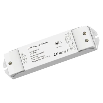 New DALI Led Dimmer Controller DC 12-24V Dali Dimming Driver Controller 5A/CH x 4 CH 240W 480W Led Dali dimmer
New DALI Led Dimmer Controller DC 12-24V Dali Dimming Driver Controller 5A/CH x 4 CH 240W 480W Led Dali dimmer