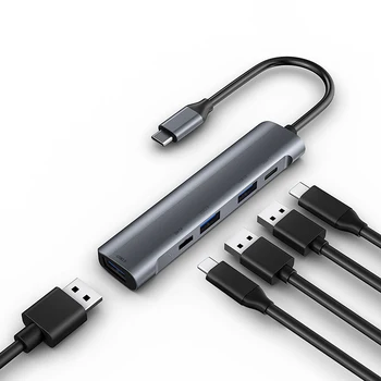 5 in 1 Multi USB Type C Hub PD Power Delivery Port 4 USB 3.0 Ports USB C Hub Adapter for Mac book Pro Thunderbolt USB C HUB
5 in 1 Multi USB Type C Hub PD Power Delivery Port 4 USB 3.0 Ports USB C Hub Adapter for Mac book Pro Thunderbolt USB C HUB