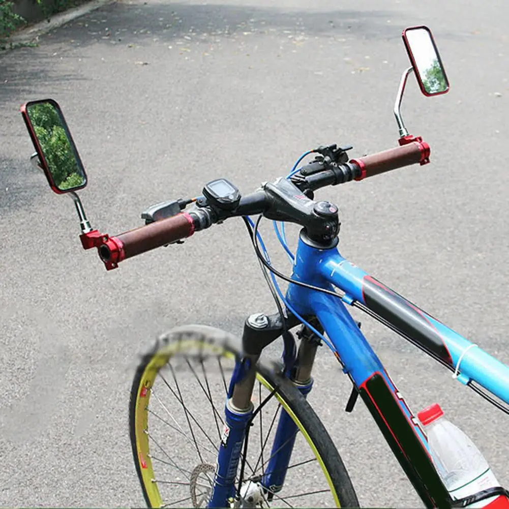 Bicycle Rotating Rear View Mirrors 1 Pair Rearview Handlebar Mirrors With Large Viewing For BTM Road Bike Motorcycle Cycling
Bicycle Rotating Rear View Mirrors 1 Pair Rearview Handlebar Mirrors With Large Viewing For BTM Road Bike Motorcycle Cycling