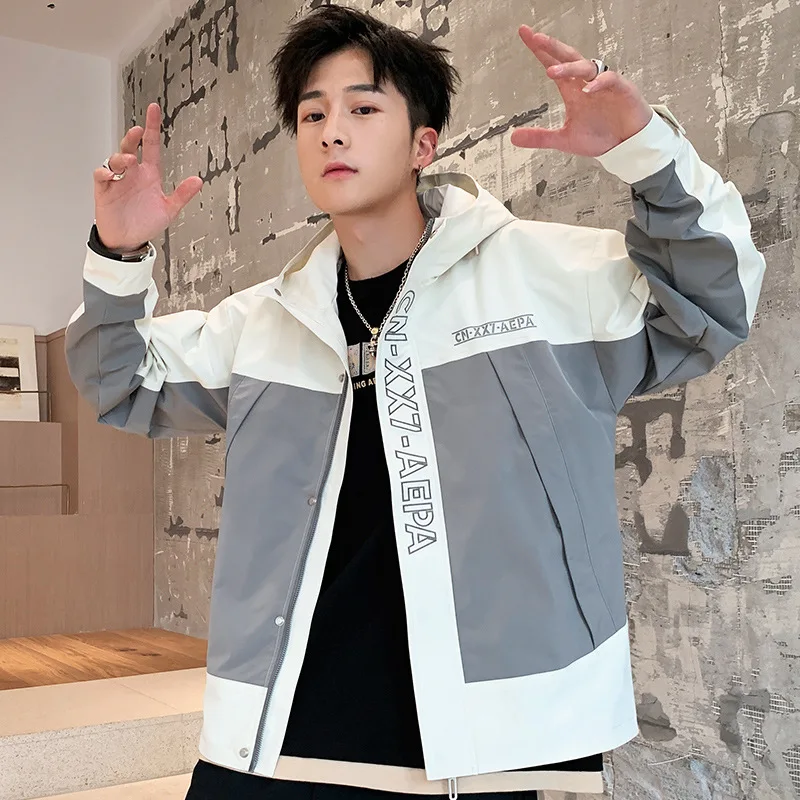 Spring And Autumn Thin Men Hooded Mixed Colors Slim Fit Coat Large Size Casual Versatile Jacket Men's
Spring And Autumn Thin Men Hooded Mixed Colors Slim Fit Coat Large Size Casual Versatile Jacket Men's