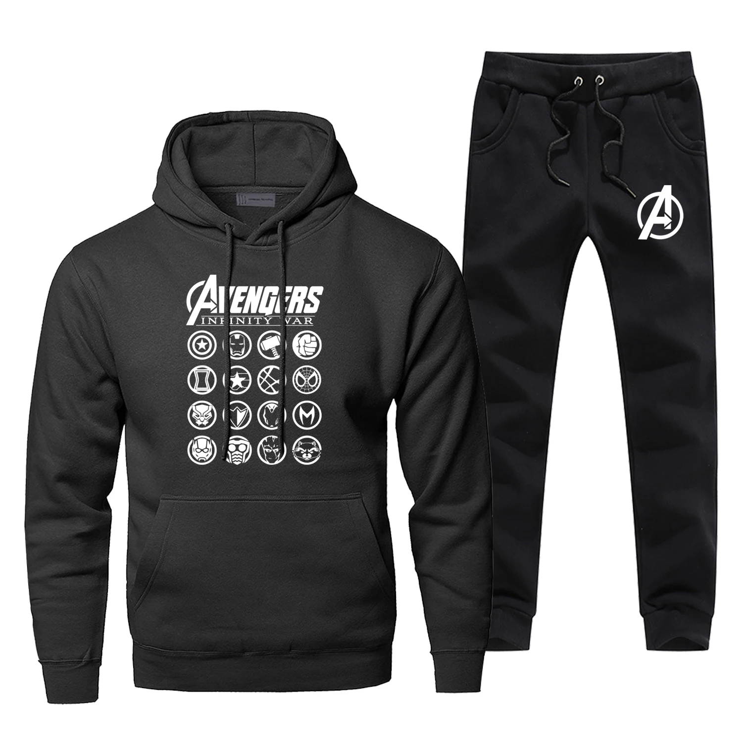 Avengers Hoodie Pants Set Super Hero Men Sweatshirt Male Hoodies Sweatshirts Mens Sets Two Piece Pant Pullover Iron Man Coats
Avengers Hoodie Pants Set Super Hero Men Sweatshirt Male Hoodies Sweatshirts Mens Sets Two Piece Pant Pullover Iron Man Coats