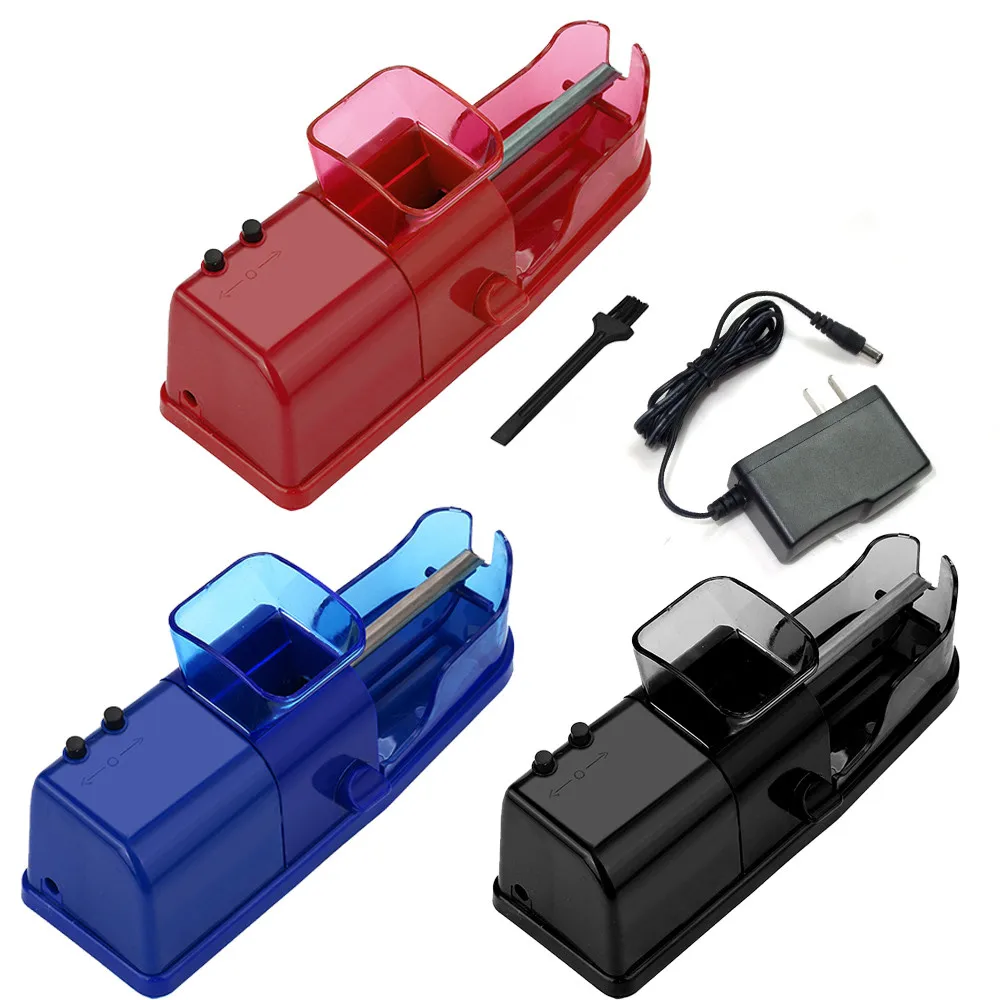 Electric Easy Automatic Cigarette Rolling Machine Tobacco Cigarette Injector Maker Roller DIY Smoking Cigarette Holder
Electric Easy Automatic Cigarette Rolling Machine Tobacco Cigarette Injector Maker Roller DIY Smoking Cigarette Holder