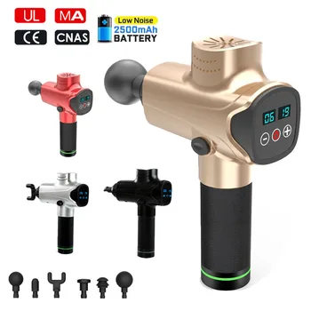 LCD Display Muscle Relaxation Massage Gun Deep Tissue Massager Therapy Exercising Fascia Gun Slimming Shaping Massager
LCD Display Muscle Relaxation Massage Gun Deep Tissue Massager Therapy Exercising Fascia Gun Slimming Shaping Massager