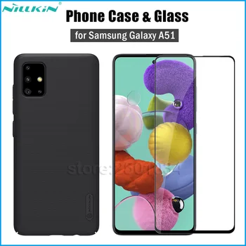 Nillkin 2-in-1 Frosted Case + Tempered Glass for Samsung Galaxy A51 6.5'' Cover Matte Case with Full Coverage Screen Protector
Nillkin 2-in-1 Frosted Case + Tempered Glass for Samsung Galaxy A51 6.5'' Cover Matte Case with Full Coverage Screen Protector
