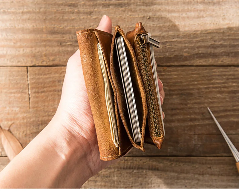 AETOO Vintage leather driver's license leather cover, male leather multi-functional personality card bag, handmade leatherwallet AETOO Vintage leather driver's license leather cover, male leather multi-functional personality card bag, handmade leatherwallet