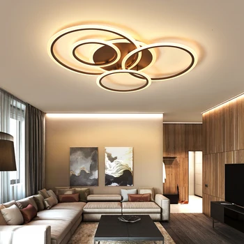 White/Brown modern Led Chandelier lighting for bedroom Living room metal+Acrylic lustre luminaria lampadario Ceiling Chandelier
White/Brown modern Led Chandelier lighting for bedroom Living room metal+Acrylic lustre luminaria lampadario Ceiling Chandelier