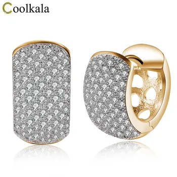 Coolkala Special Single row diamond-encrusted K gold zircon clip women's romantic style earrings ear buckle -E
Coolkala Special Single row diamond-encrusted K gold zircon clip women's romantic style earrings ear buckle -E
