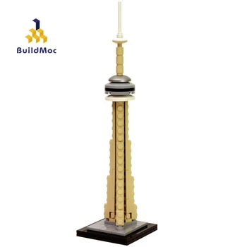 BuildMoc City Street View Toys CN Tower World Famous Architecture Creator Buildings Model Assembly Educational Building Blocks
BuildMoc City Street View Toys CN Tower World Famous Architecture Creator Buildings Model Assembly Educational Building Blocks