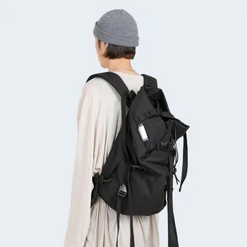 new street hip-hop large-capacity backpack school bag tide brand big bag riding locomotive bag Shoulder Bags traveling backpack
new street hip-hop large-capacity backpack school bag tide brand big bag riding locomotive bag Shoulder Bags traveling backpack