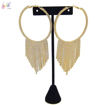 Yulaili Simple Fashion Gold Color Geometric Round Shape Tassels Earrings for Women Party Jewelry Accessories Wholesale
Yulaili Simple Fashion Gold Color Geometric Round Shape Tassels Earrings for Women Party Jewelry Accessories Wholesale