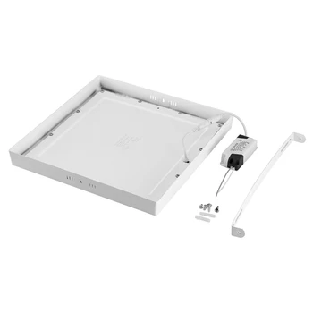 【US Warehouse】 24W Square Super Bright LED Flush Mounted Ceiling Light Fixtures,Surface Mounted Ceiling Light for Bathroom,Kitch
【US Warehouse】 24W Square Super Bright LED Flush Mounted Ceiling Light Fixtures,Surface Mounted Ceiling Light for Bathroom,Kitch